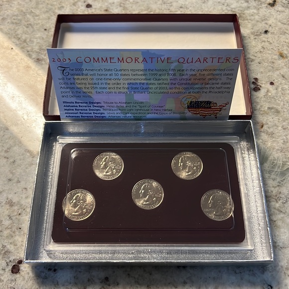 50 States Commemorative Quarters Denver Mint Year 2003 - Picture 3 of 3
